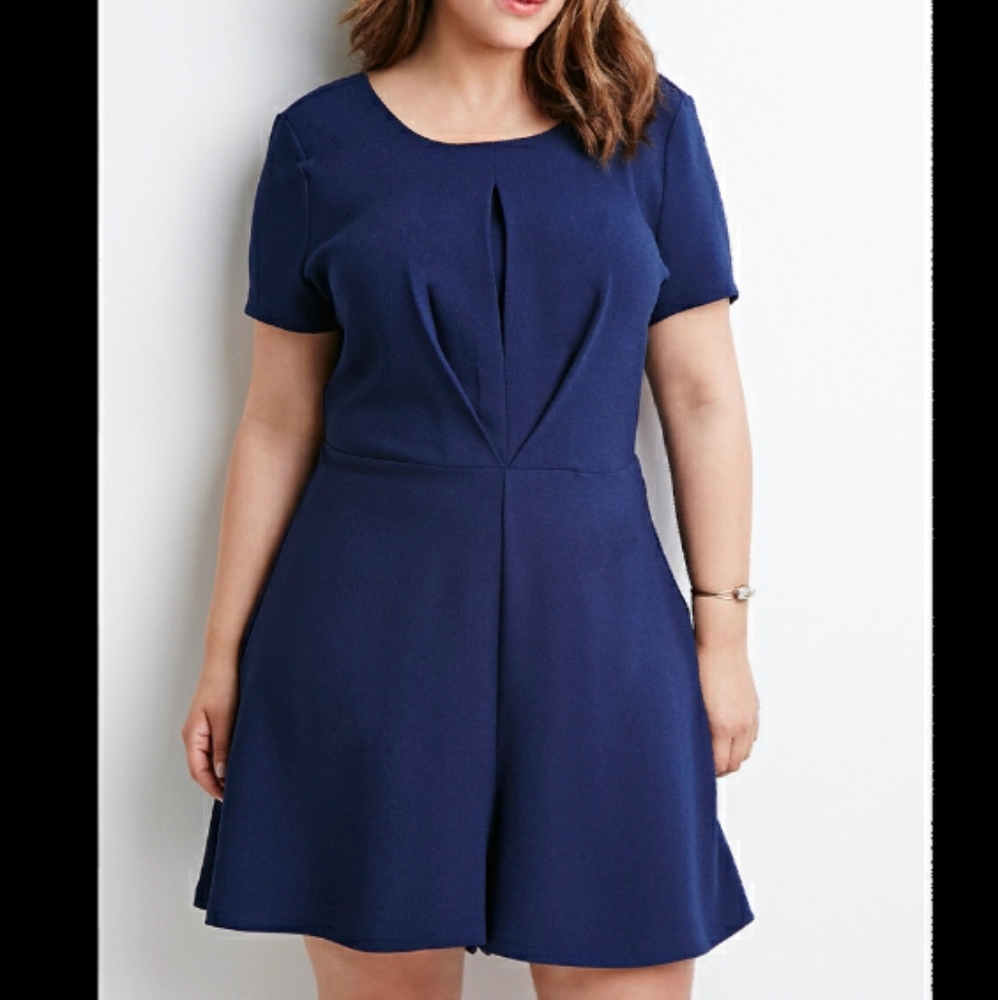 Forever 21 Button Back Romper